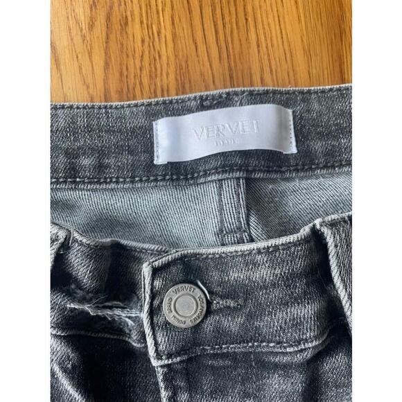 Women's VERVET Black Distressed Skinny Jeans - Size 30 Bin B - Picture 4 of 9
